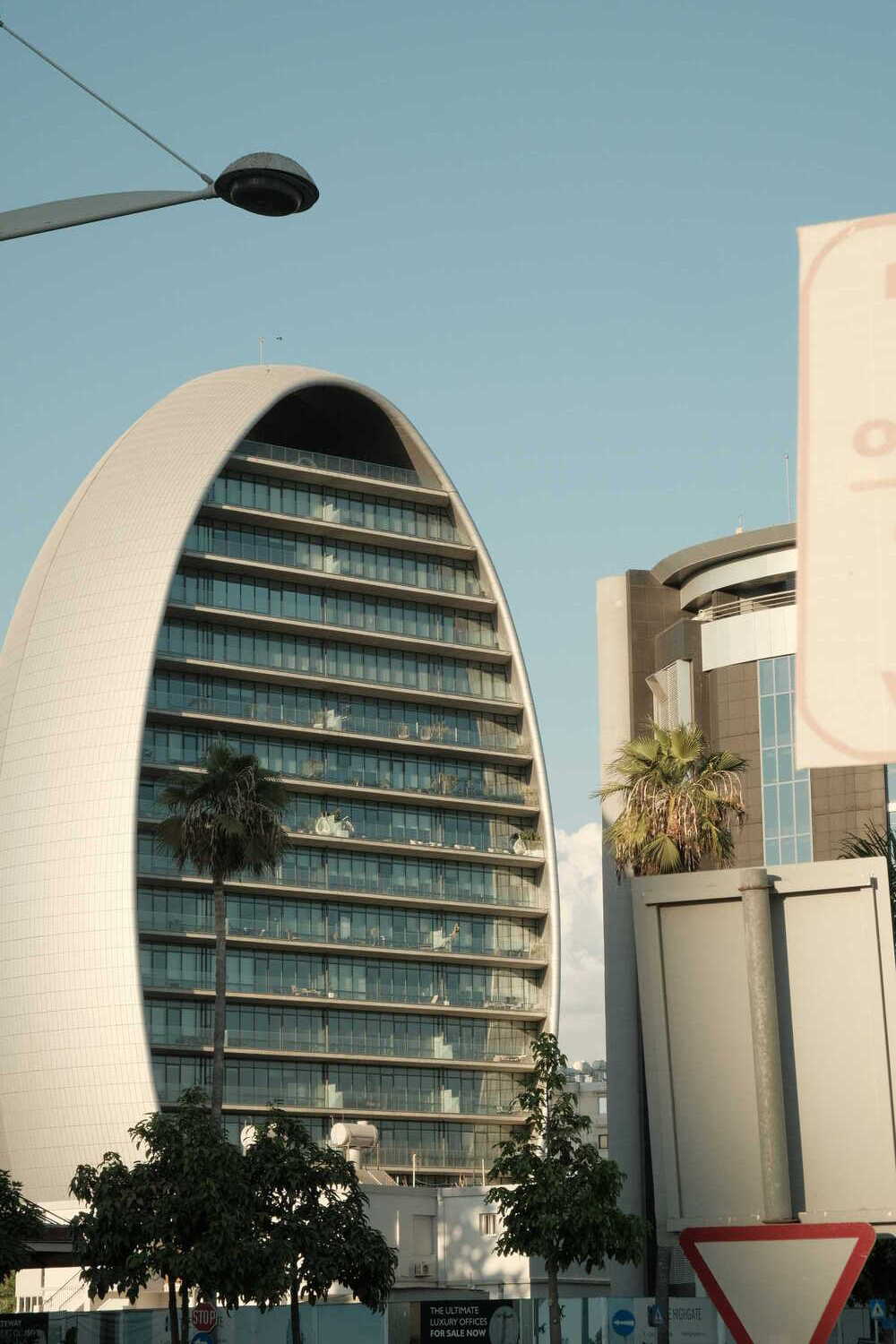 Photo of high-rise luxury apartment block in Limassol, Cyprus